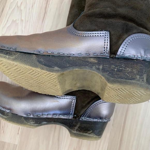 Sven shearling clog boots size 39 - Picture 6 of 8